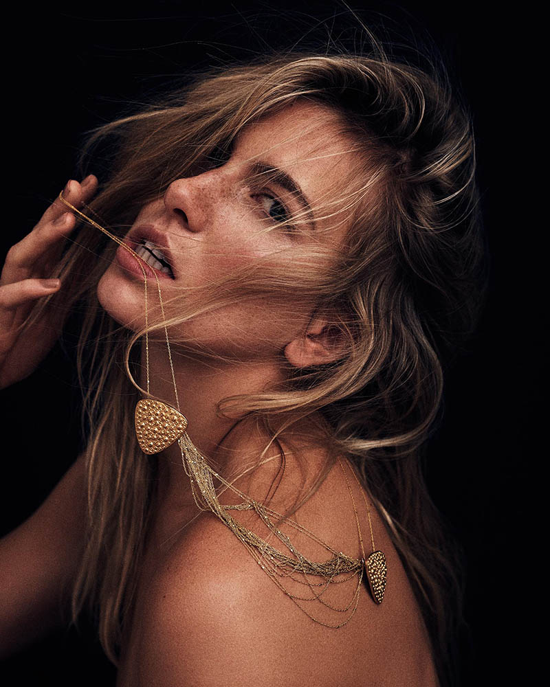 Albrecht Vera jewelry campaign shot by danish fashion photographer Henrik Adamsen. 